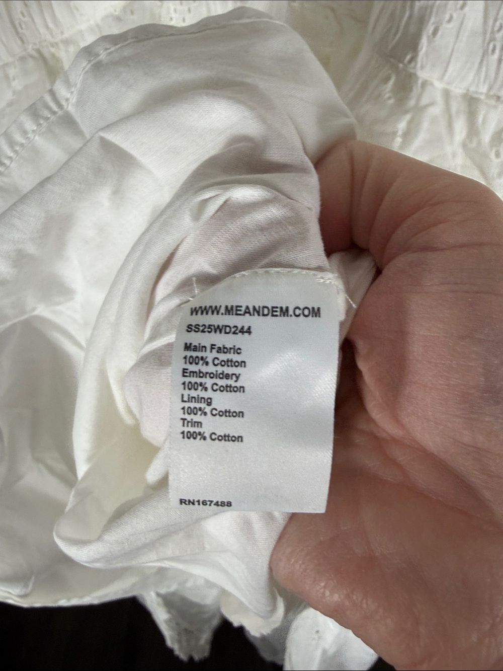 ME+EM Broderie Anglaise Maxi Dress - Picture 11 of 11